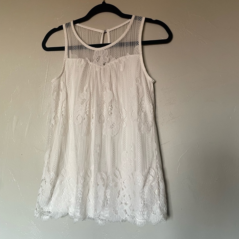 Maurices Lace Flowy Tank